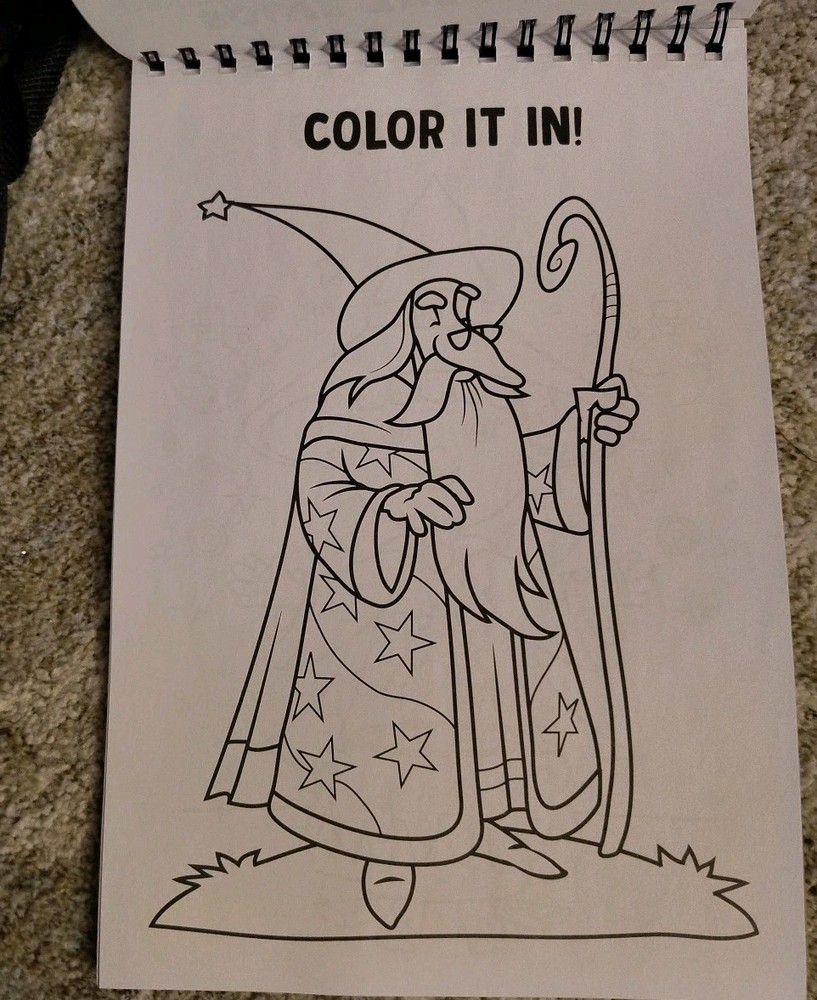 Halloween Coloring & Sticker Activity Set Case Create on The Go