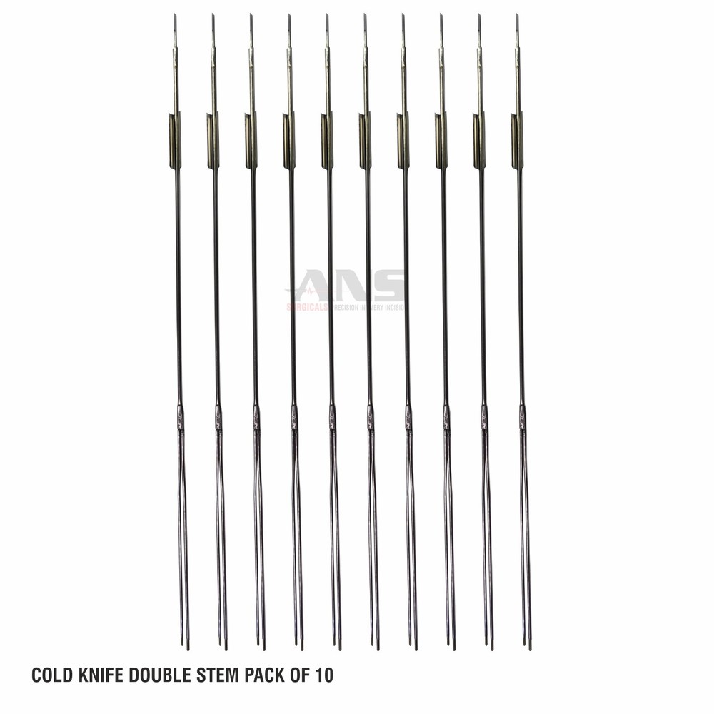 ANS Cold Knife Double Stem Pack of 10