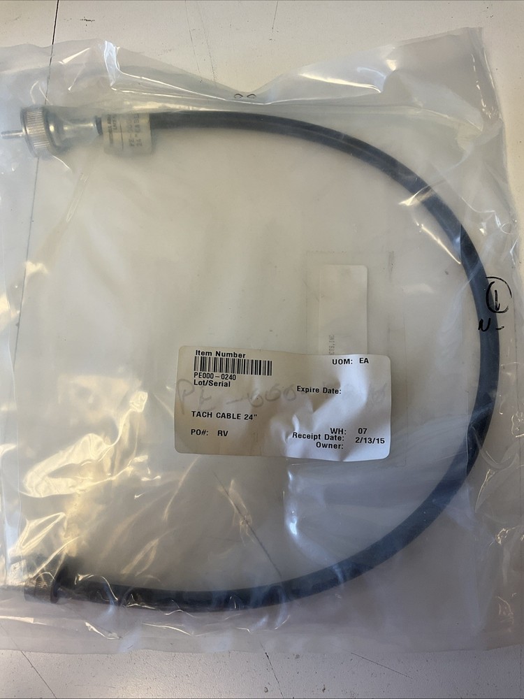 Tachometer Cable 24” P/N PE000-0240