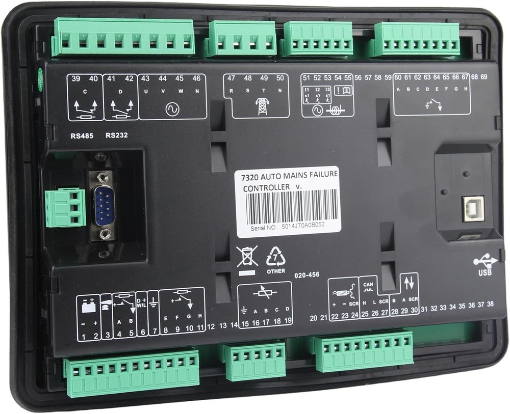 Universal DSE7320 Controller Auto Start Module With Dual Protection Replacement