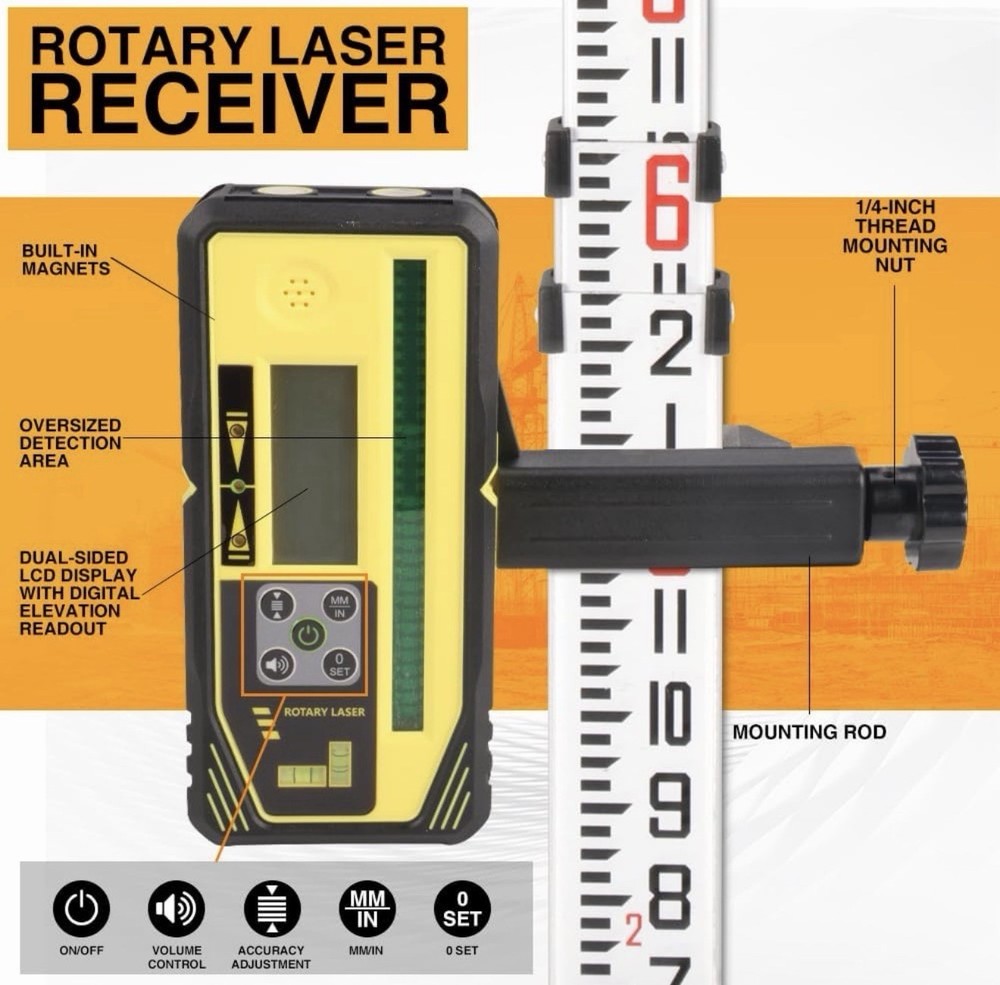 Rotary Laser Receiver