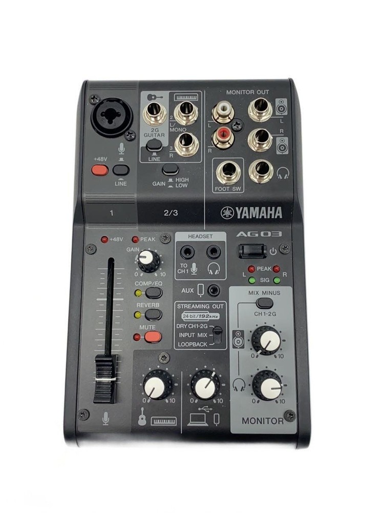 YAMAHA AG03MK2 MIXER Used