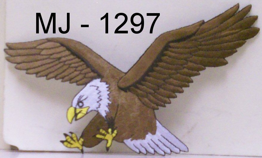 Large Eagle Embroidered Back Patch