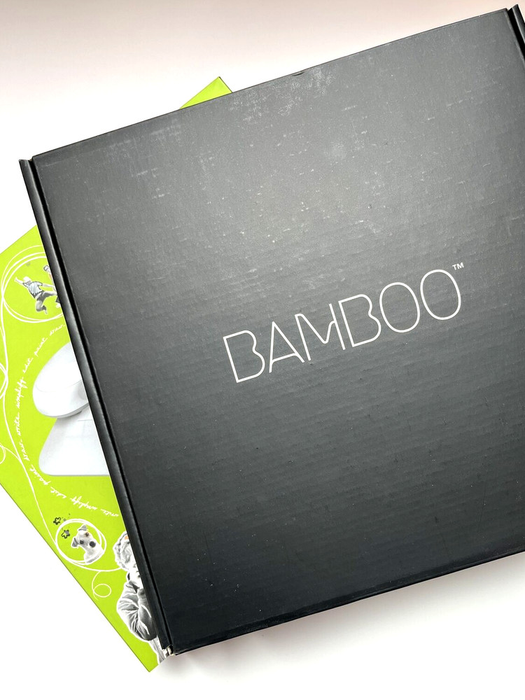 Wacom Bamboo Fun CTE450S USB Drawing Tablet w Pen Mouse Complete