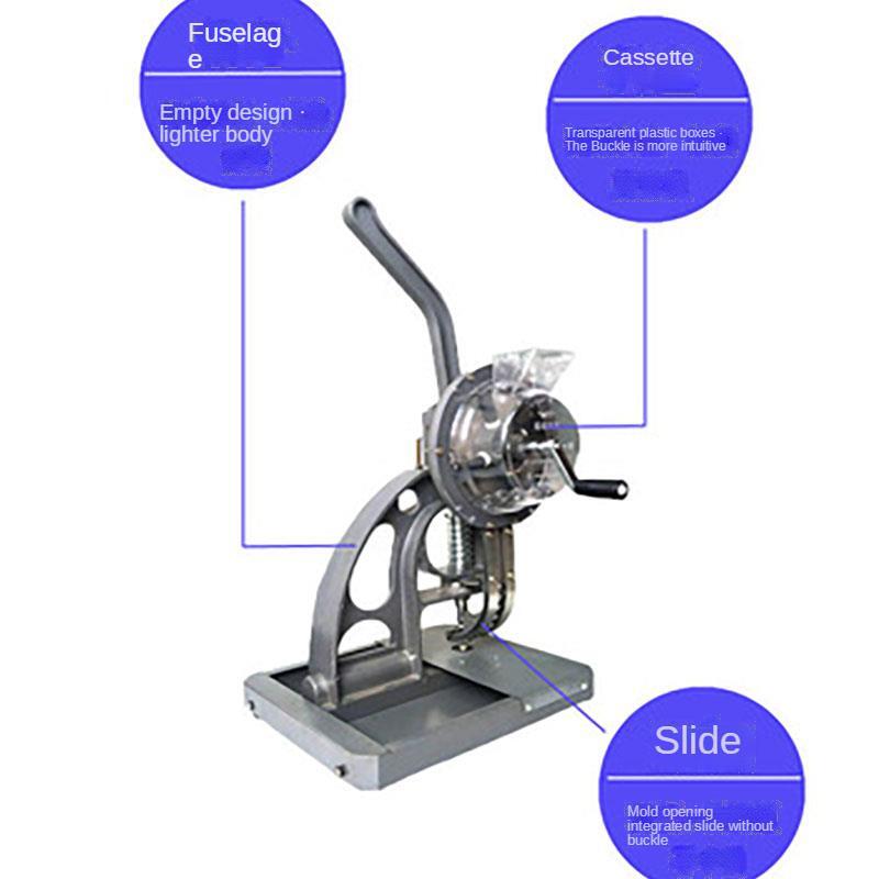 Semi-automatic Buttoning Machine Advertising Spray Painting Fabric Buttonhole