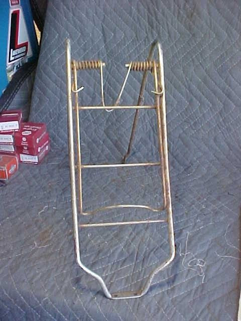 OLD BICYCLE CARRIER RACK