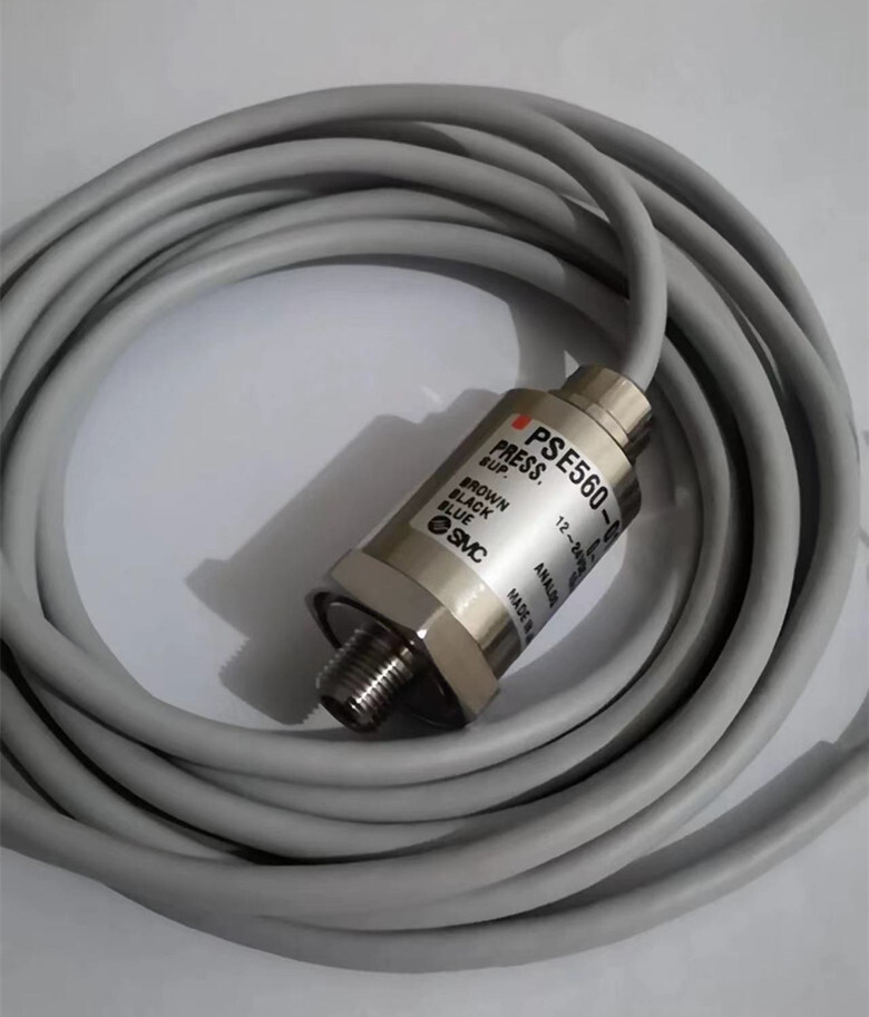 SMC PSE560-01 pressure sensor 0-1MPa 12-24VDC
