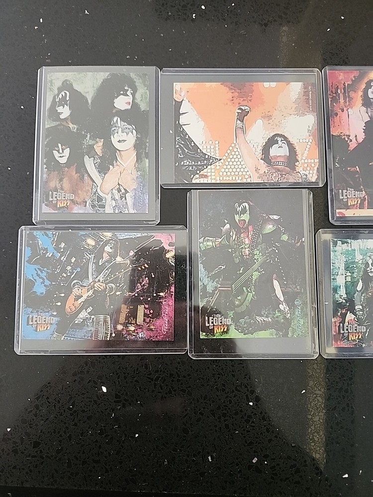 Kiss Cards In Plastic