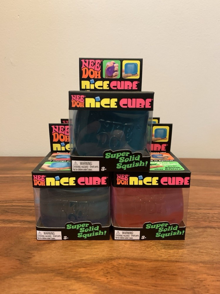 Needoh Nice Cube Sensory Toy. Fast Shipping!!!