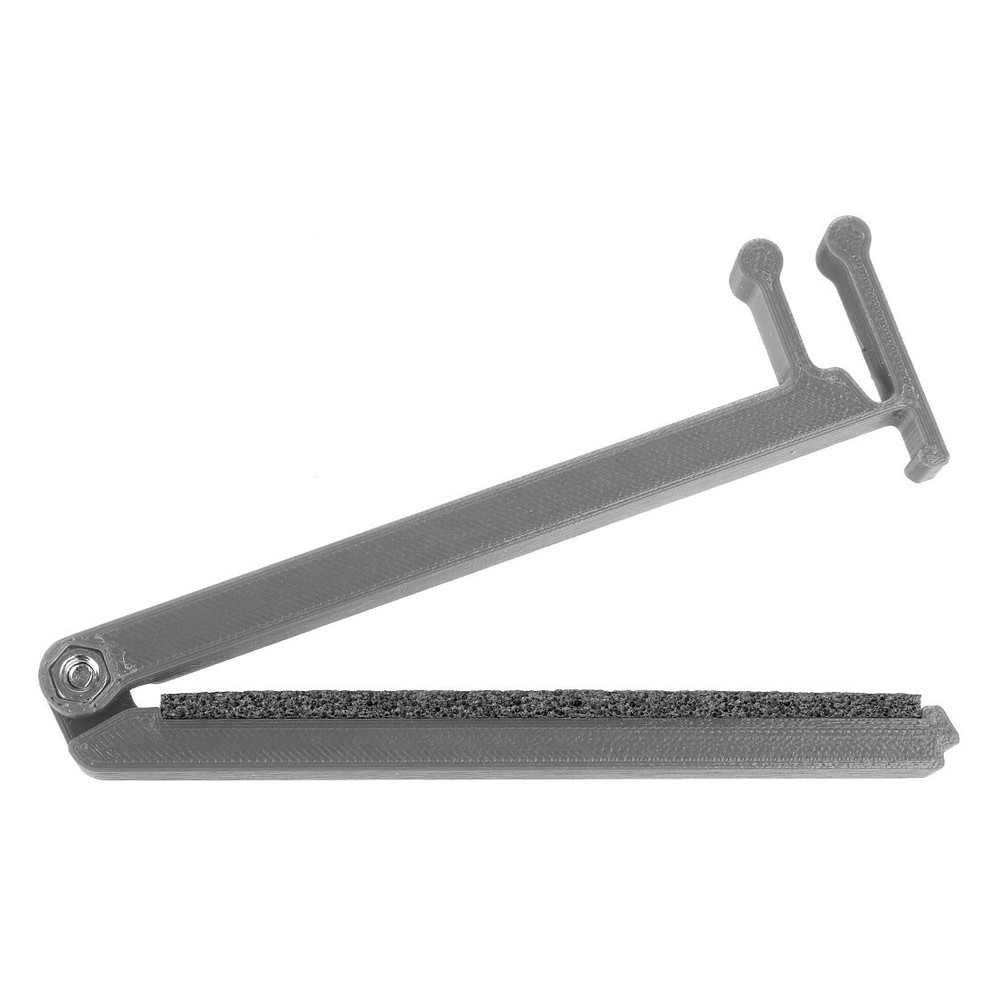 Textreme Gray Flash Holder Material Dubbing Loop Clamp