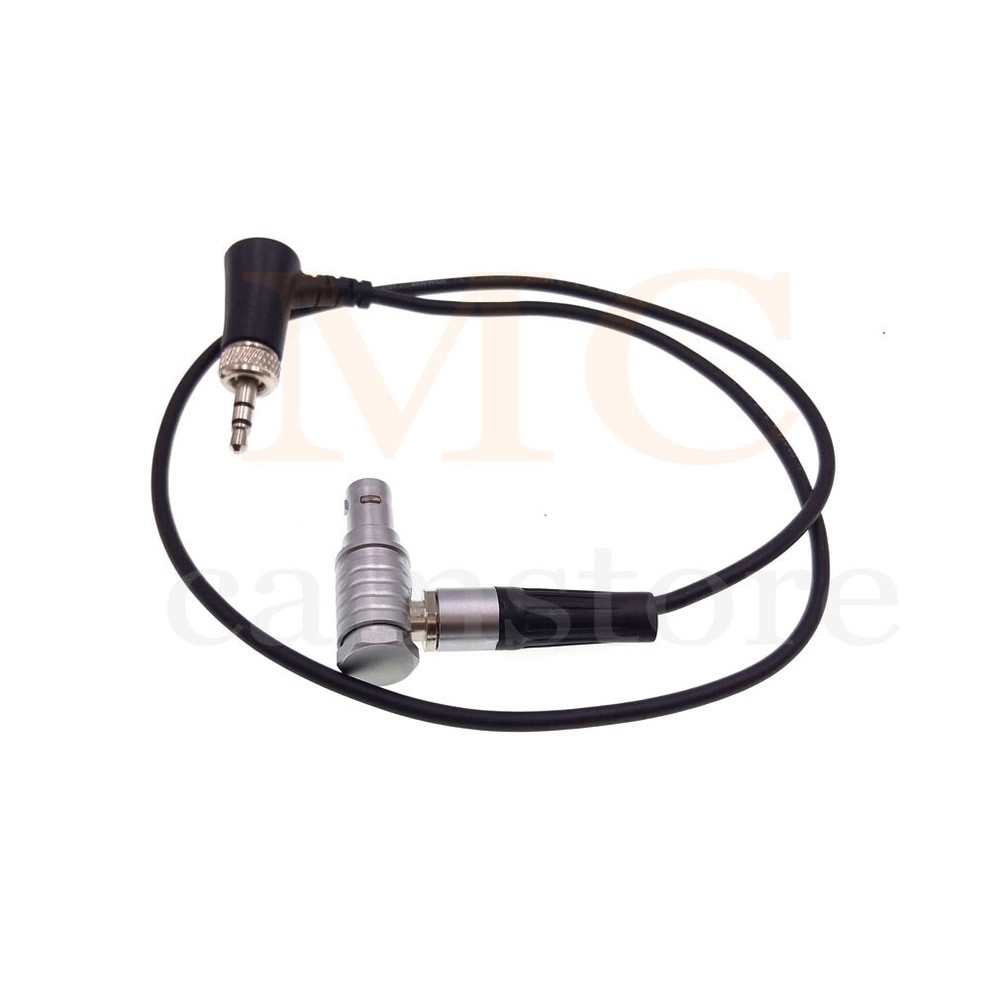 Locking 3.5mm Audio Plug to 9pin for RED KOMODO Camera DEITY Timecode IN cable