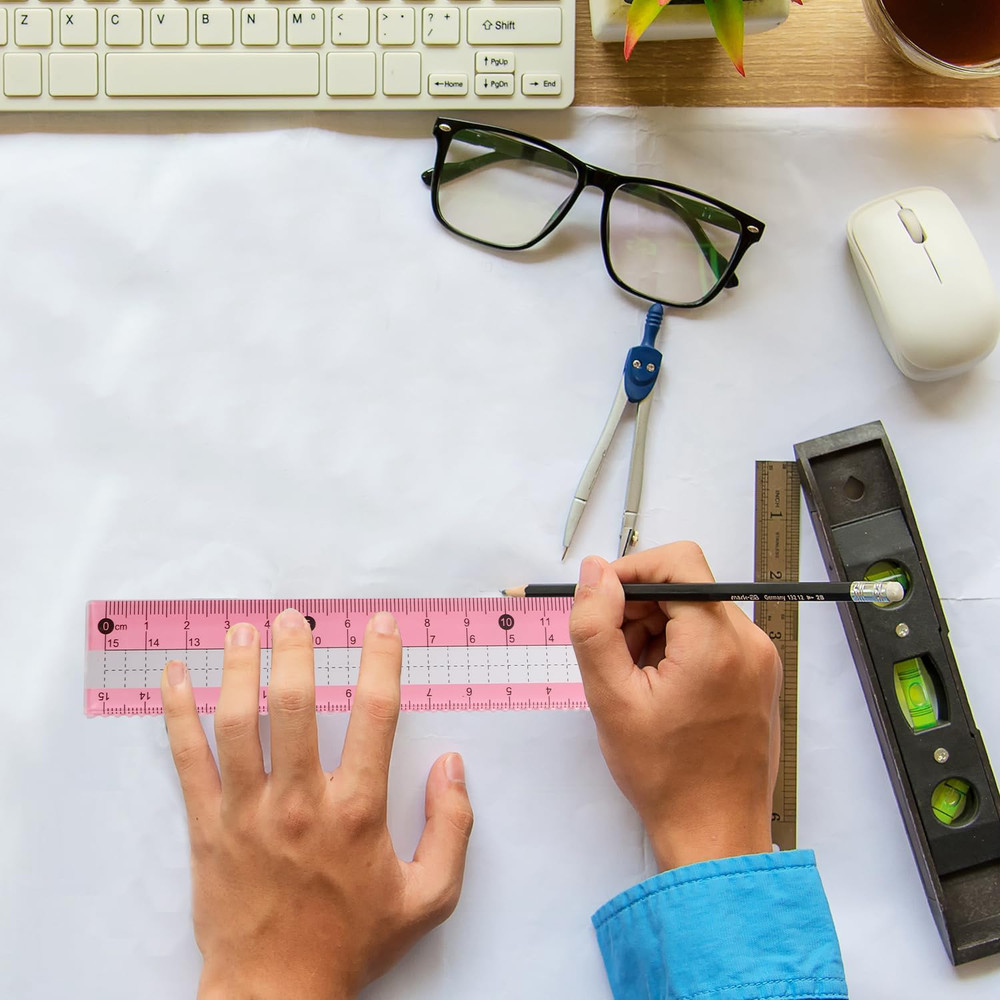 Compass Geometry Tool Protractor and Compass Set with Metal Box Drawing Compass