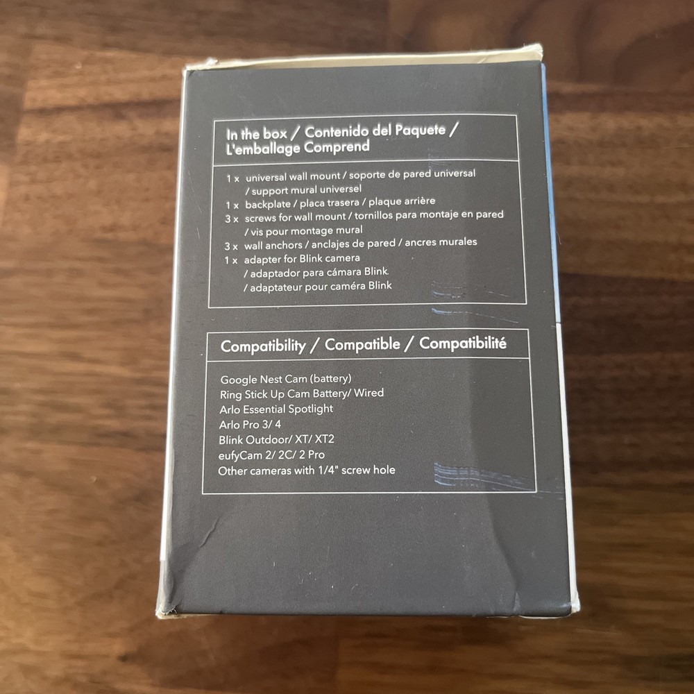 Wasserstein - Universal Security Camera Mount for Blink, Ring, Arlo, Eufy Cam...