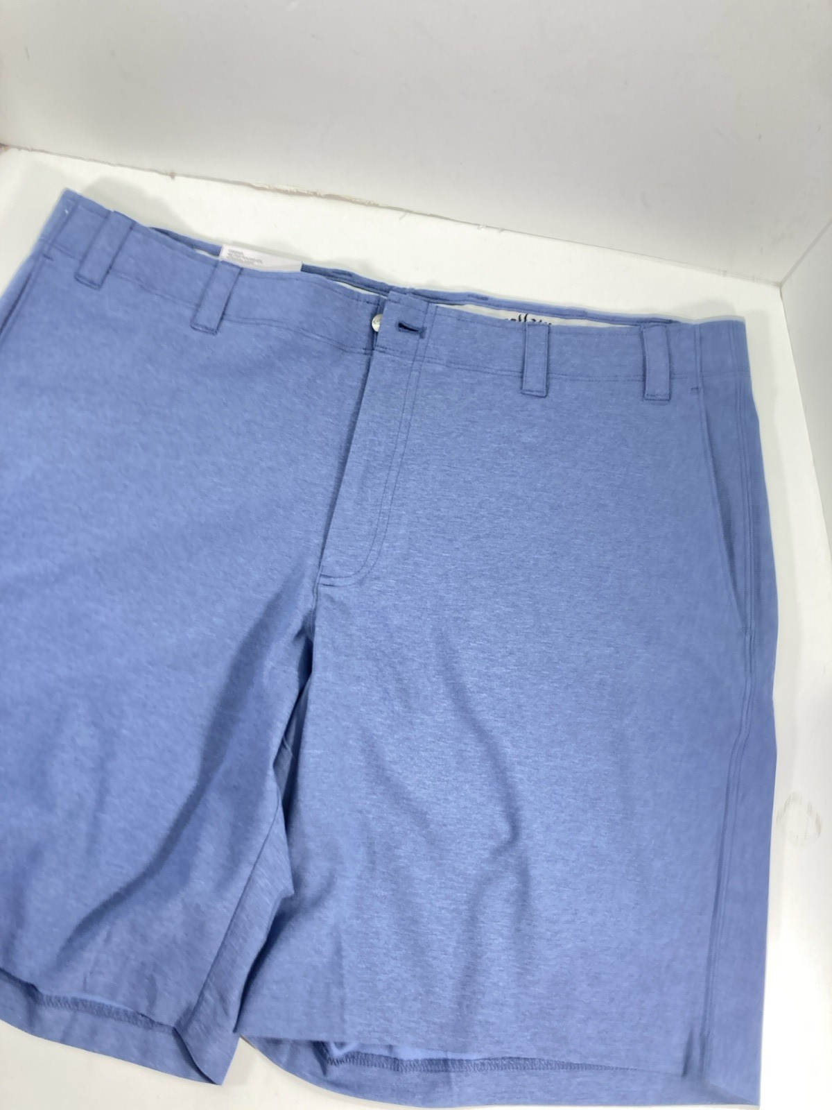 Callaway Performance Golf Shorts Men Size 40X10 Blue Flat Front Stretch NWT