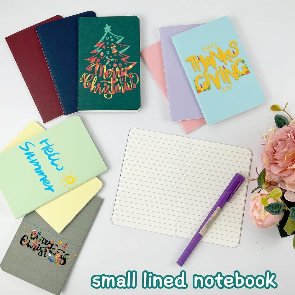 Small Notebooks 60 Pack Mini Notebooks bulk Pocket Notebooks set,journal bulk...