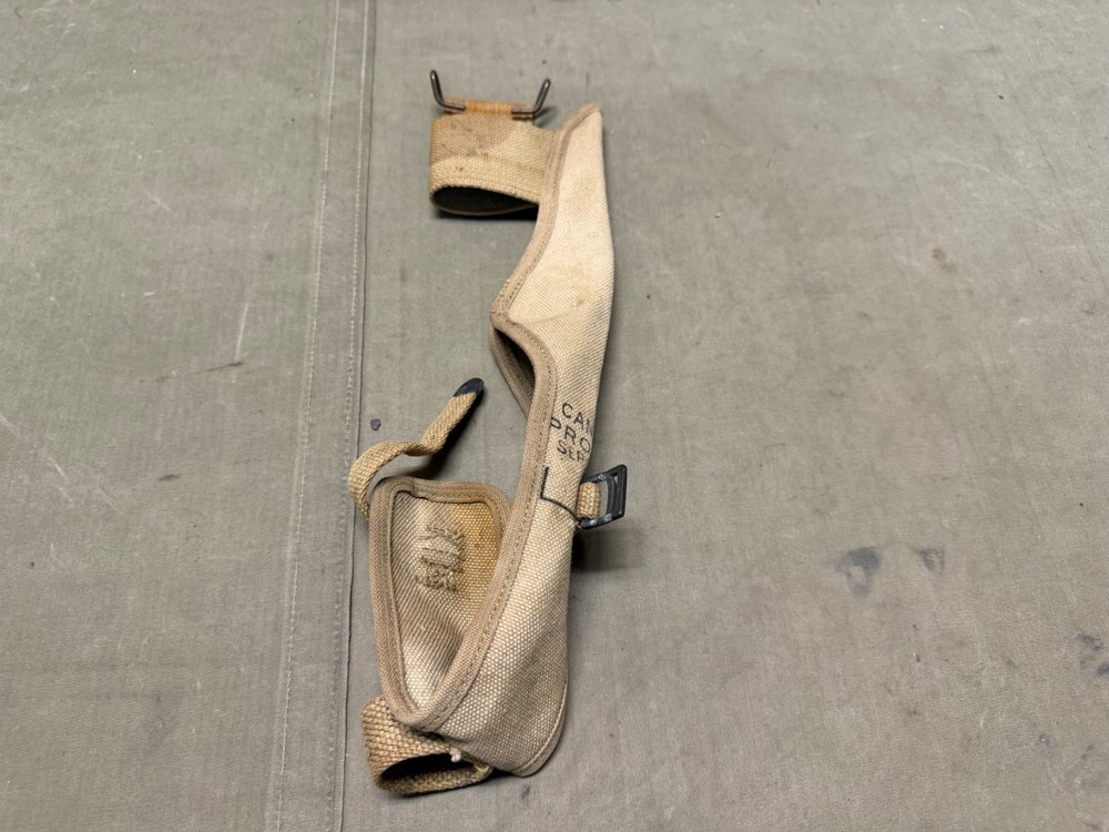 ORIGINAL WWI WWII US ARMY M1917 PICK AXE CARRIER COVER-DATED 1918