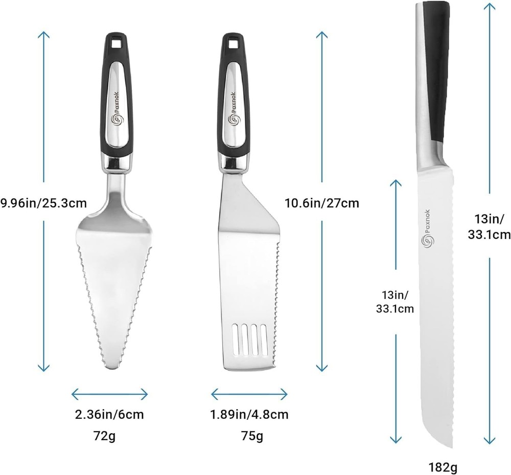 Double Serrated Cake Cutter and Server