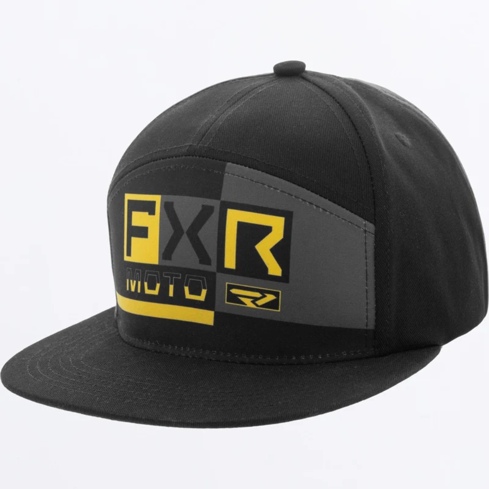 FXR Rhombus Snapback Hat Black/Gray