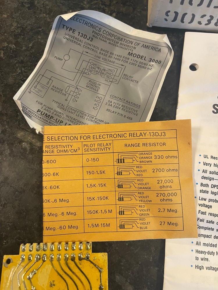 Liquid Level Control Module 13DJ3-3000