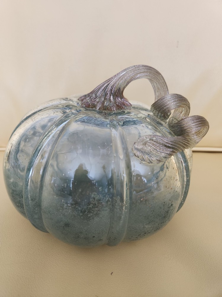Handblown Glass Pumpkin