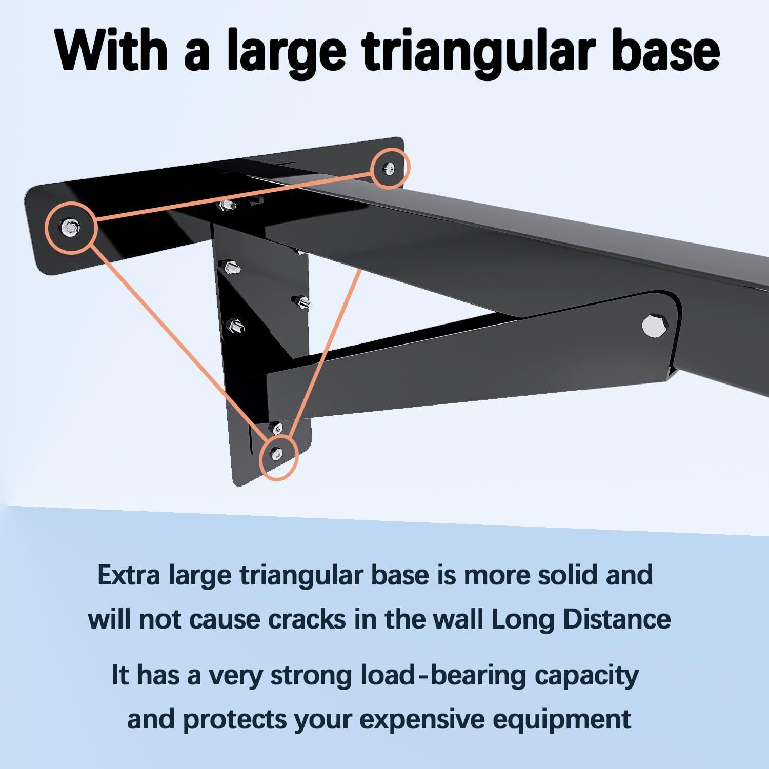 Starlink Gen 3 Mount,Ybervont Starlink Mounting Kit , Heavy Duty Long Wall Mount