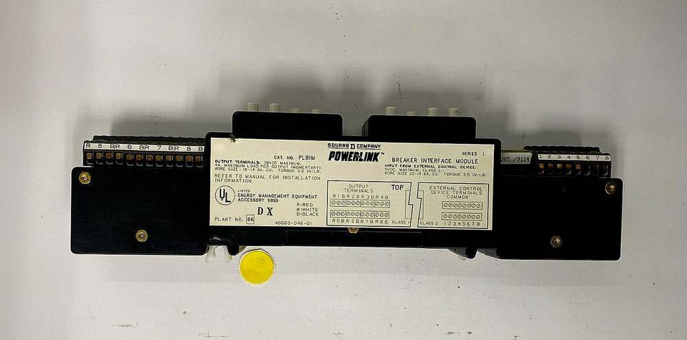 SQUARE D POWERLINK BREAKER INTERFACE MODULE 4066004601 SERIES 1