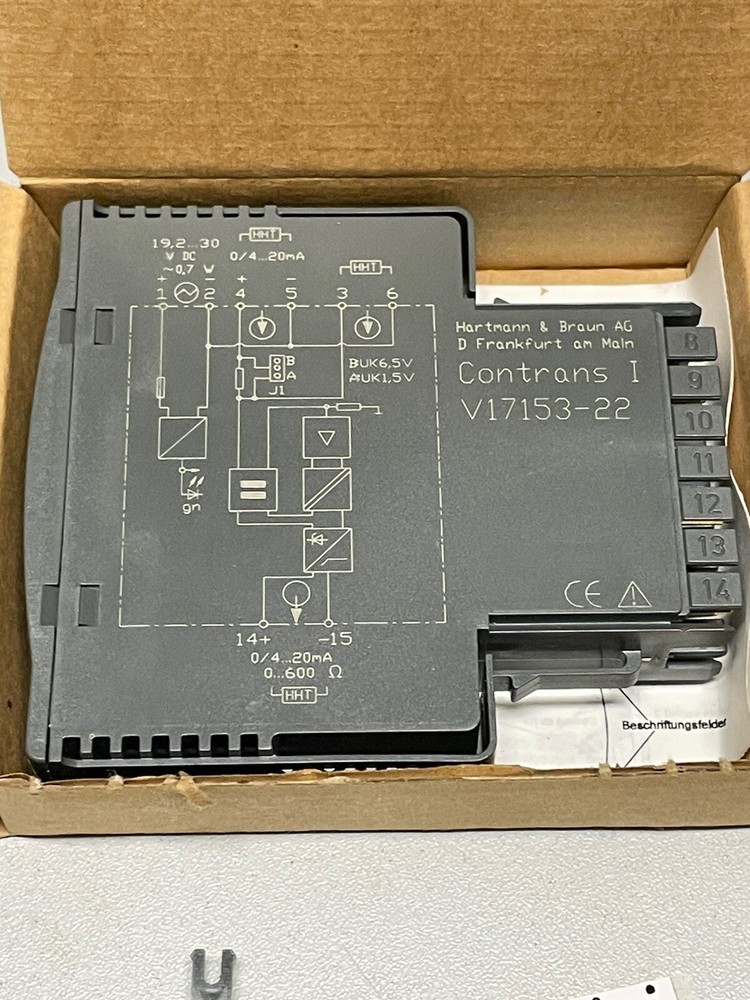 Hartmann & Braun / Contrans I / V17153-22 / Isolating Driver