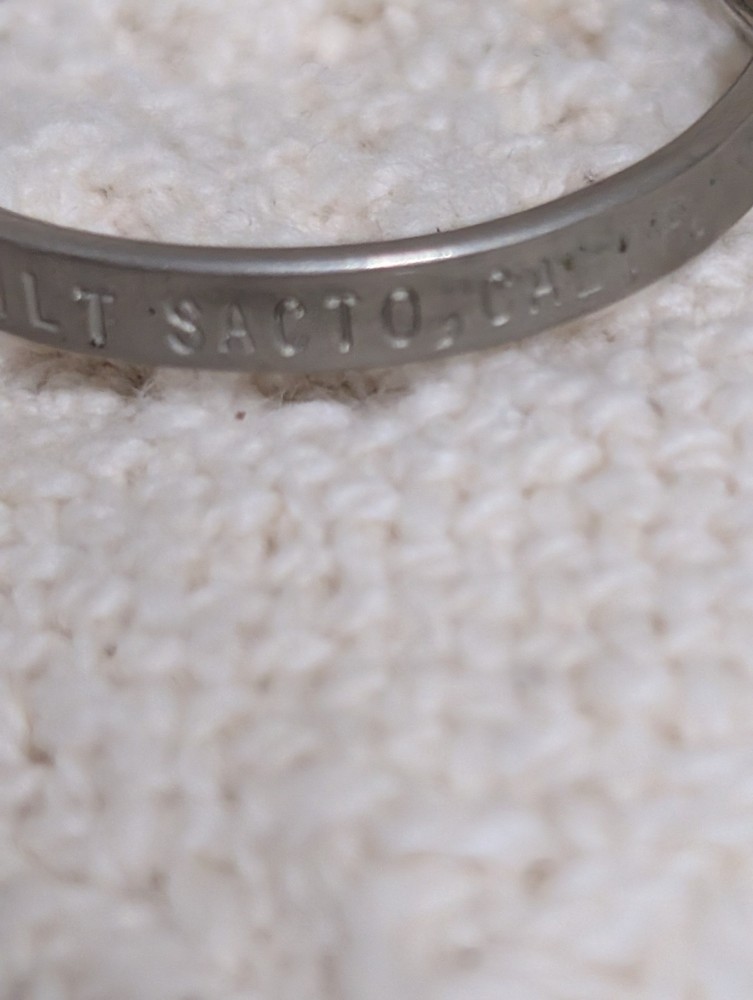 # 660 2 Vtg Peterbilt Advertisement Key Chain Ring