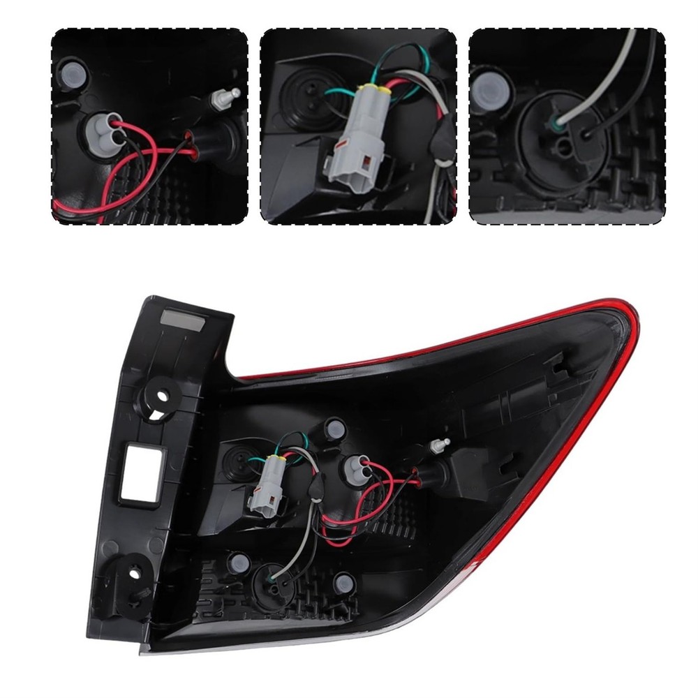 Tail Light Assembly Left Outer Replacement for 2018-2019 Crosstrek