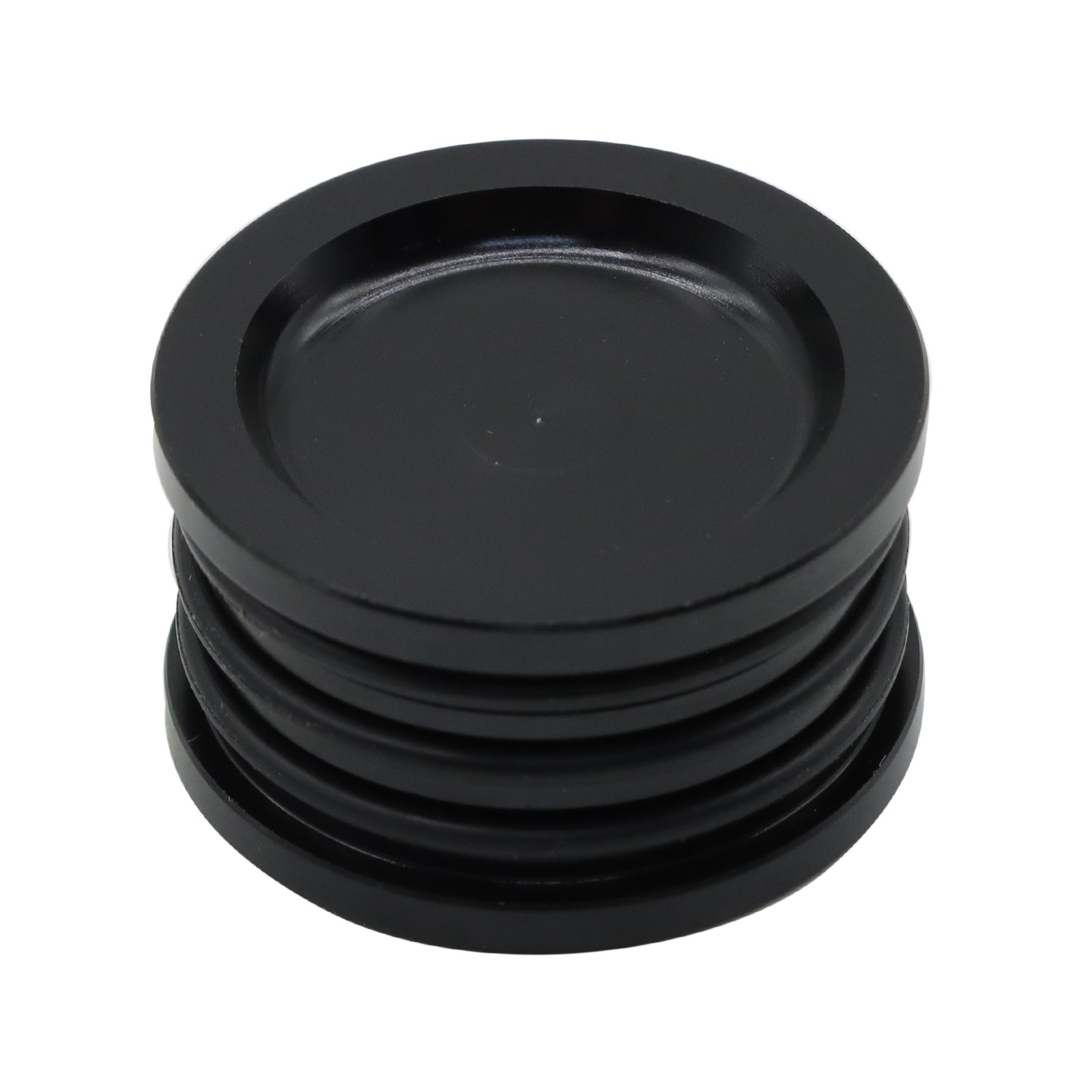 BLACK BILLET ALUMINUM ENGINE CAM SHAFT SEAL COVER CAP PLUG HONDA B16 B18 B20 H22
