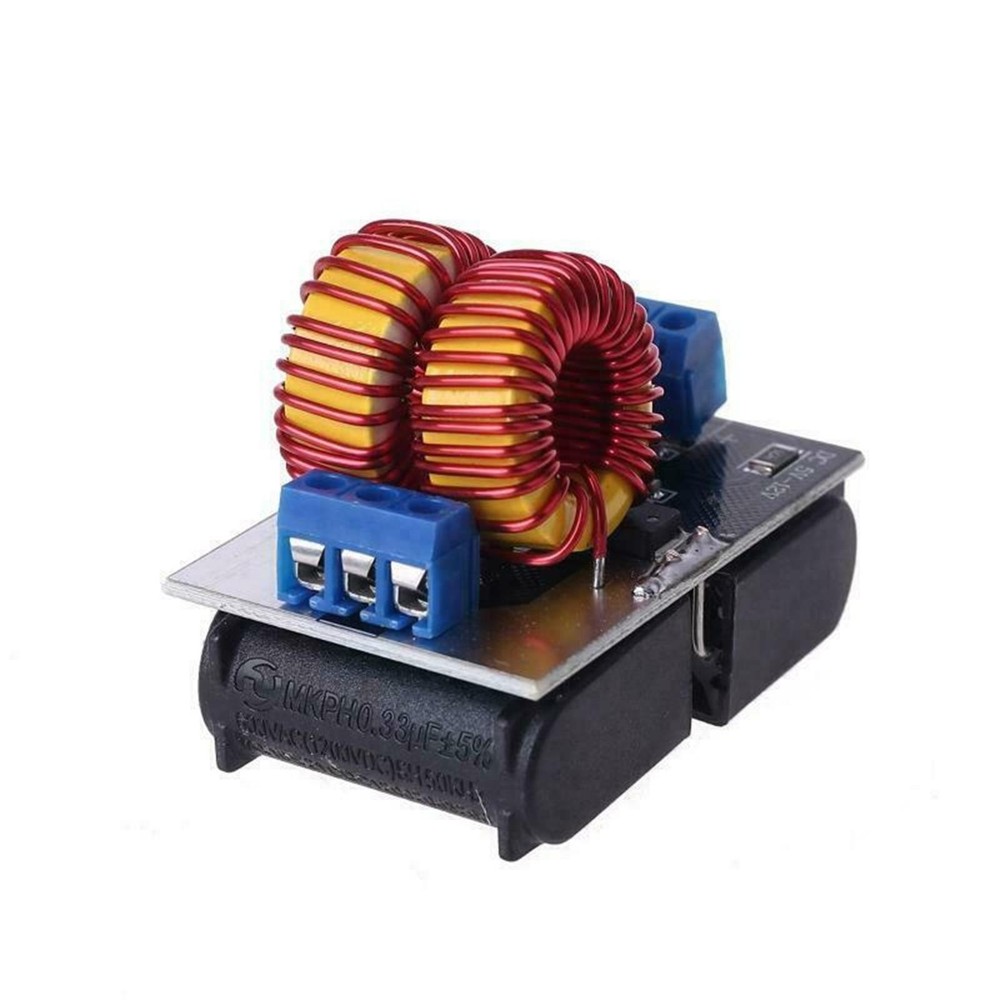120W Mini ZVS Heating Machine DC 5-12.0V Input Voltage Induction Heater Module