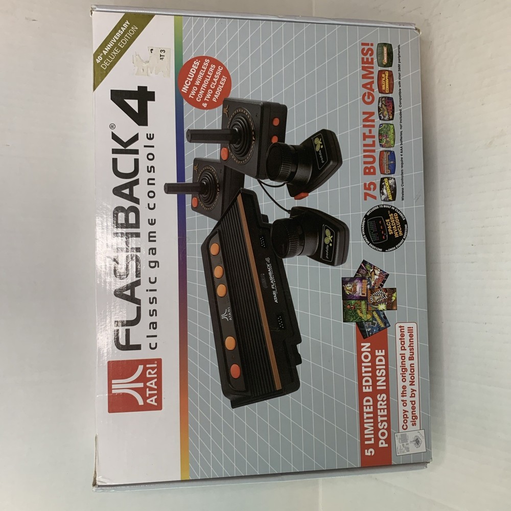 Atari Flashback 4 Classic Game Console - Deluxe Edition