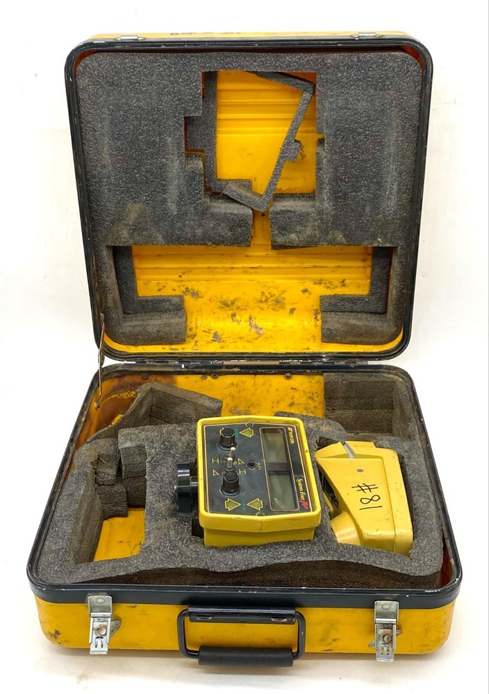 TOPCON SYSTEM FOUR PLUS + 9160P Control Box, SONIC TRACKER II 9142 w/ Case