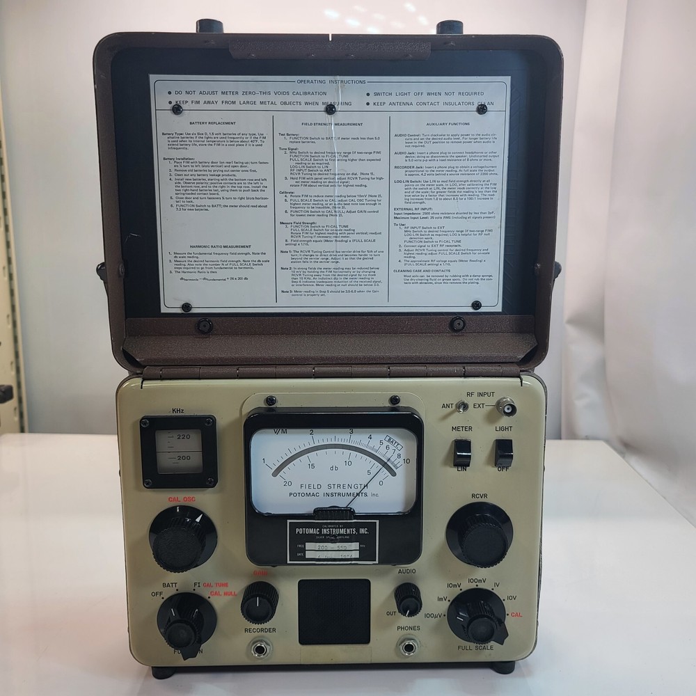 Potomac Instruments FIM-22 Field Strength Meter