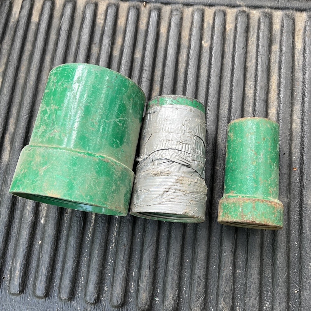 greenlee bushing coupler extension lot. 4”, 2-1/2, 2 coupling