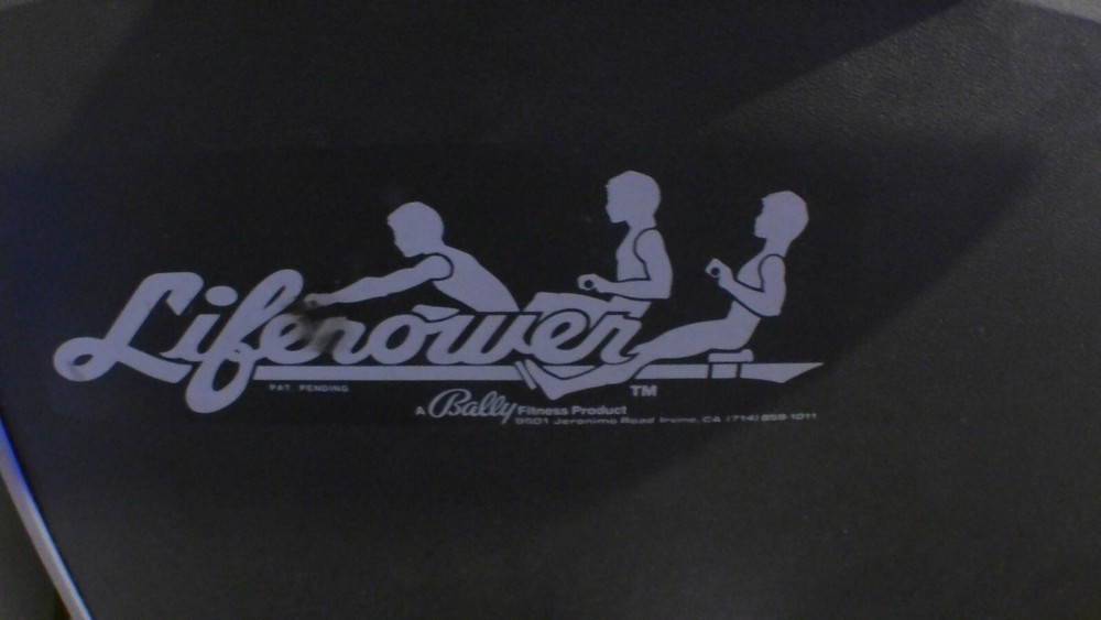 Rowing machine by Bally with a competition setting or casual manual setting