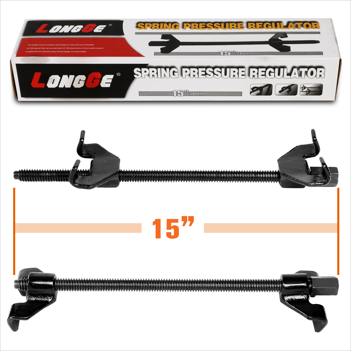 15" Heavy Duty Suspension Strut Shock Coil Spring Compressors Remover Installer