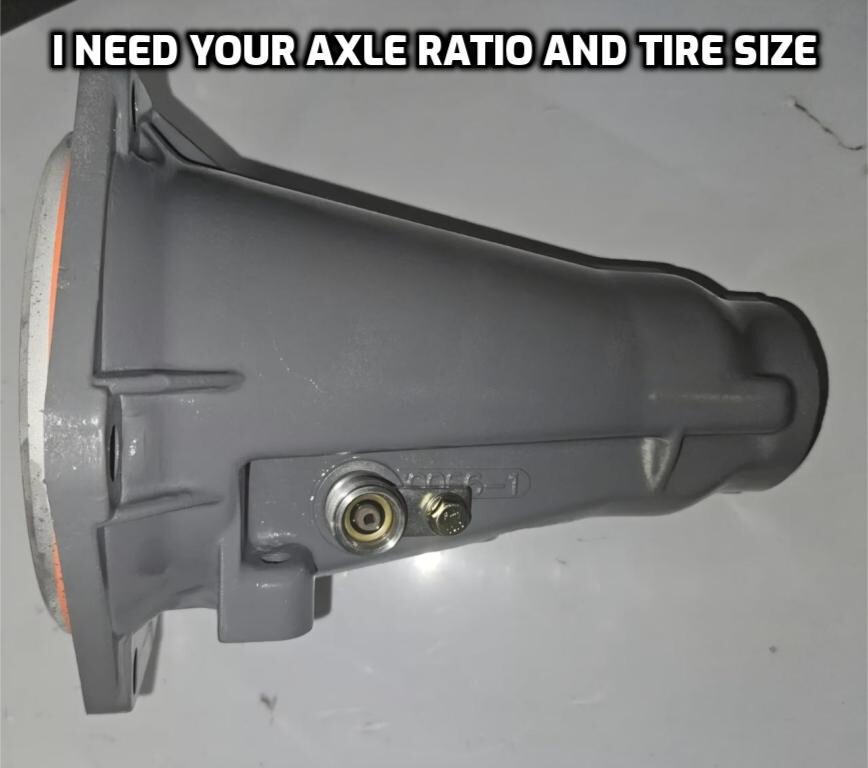 4L60E-4L65E-4L70E Mechanical Cable Drive Speedometer Conversion for Your Housing