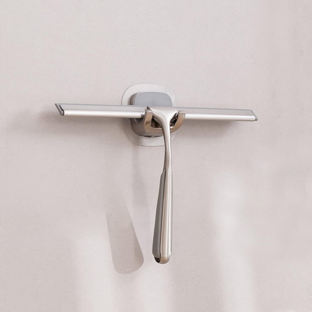 Shower Squeee for Shower Doors 10 Inch Bathroom Squeee for Windows,