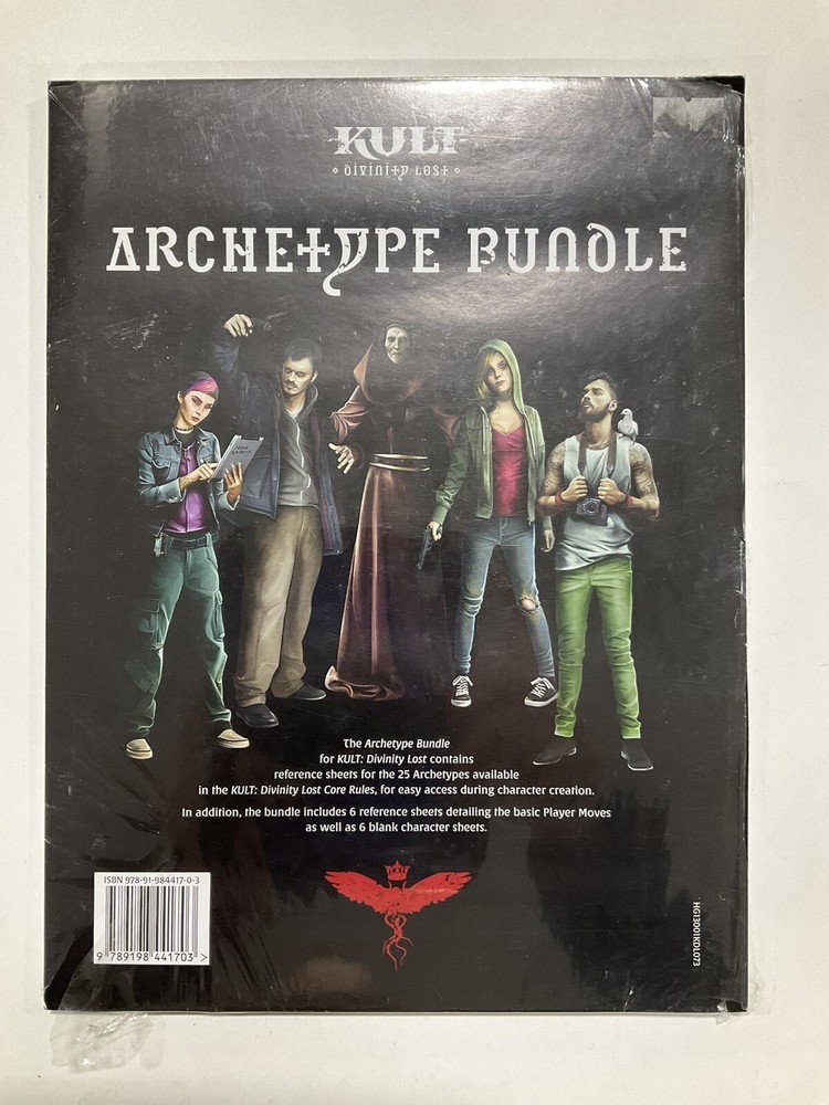 Kult Archetype Bundle DIVINITY LOST Kult RPG Accessory Sealed