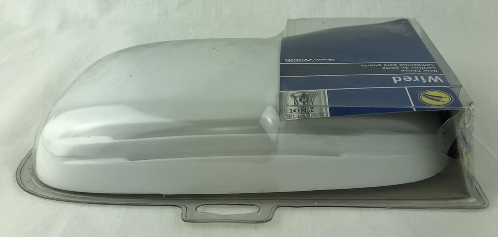 Heath Zenith Wired 2 Note Melody Door Chime LE-35B White New