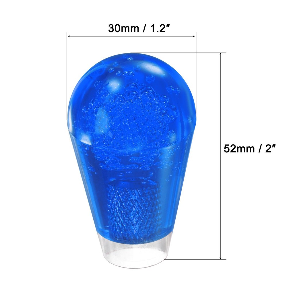Ellipses Oval Joystick Top Ball Head Arcade Knob Yellow Blue