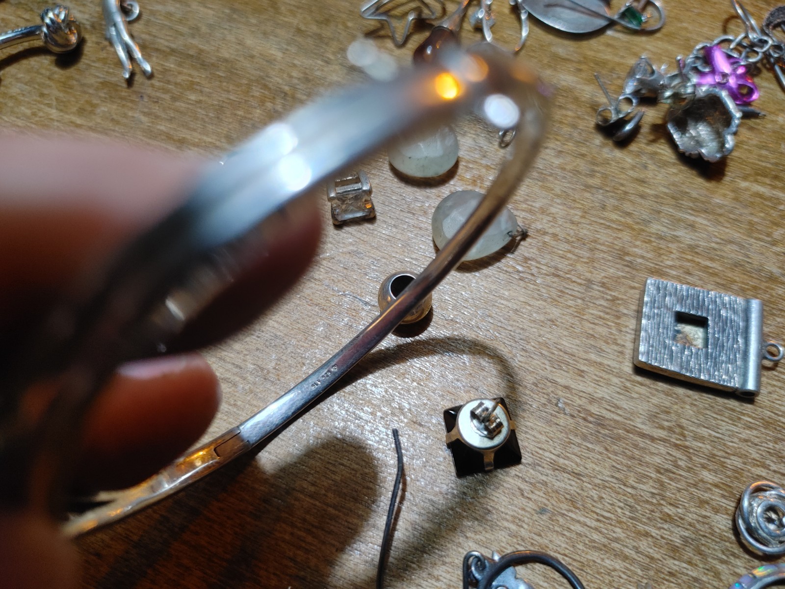 Large Sterling Silver Jewelry Lot 296 Grams