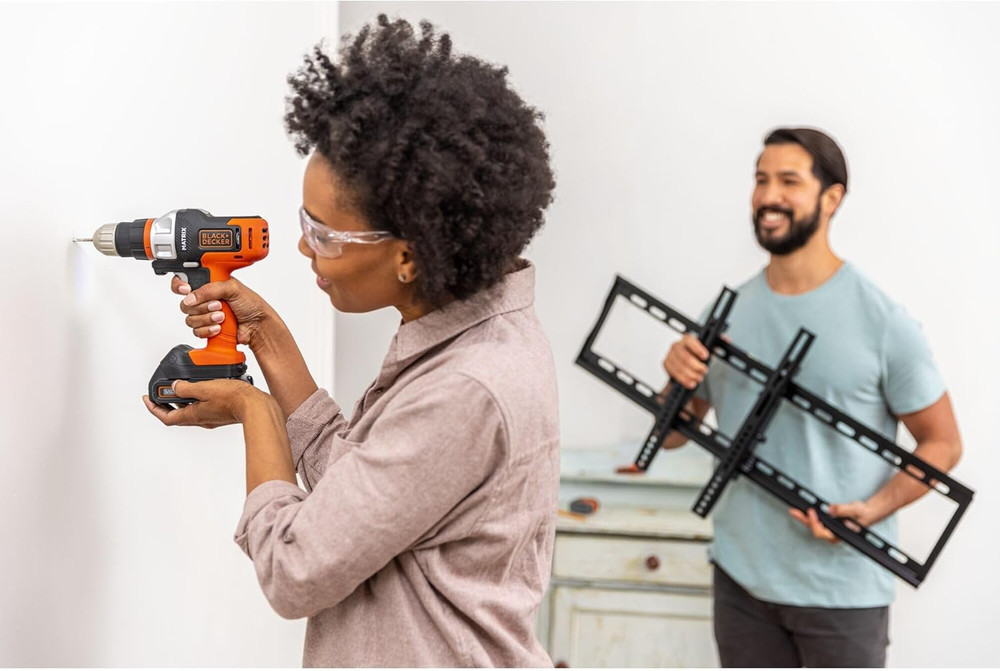 20V MAX Matrix Quick Connect System, Cordless Lithium Power Drill and Driver, Ba