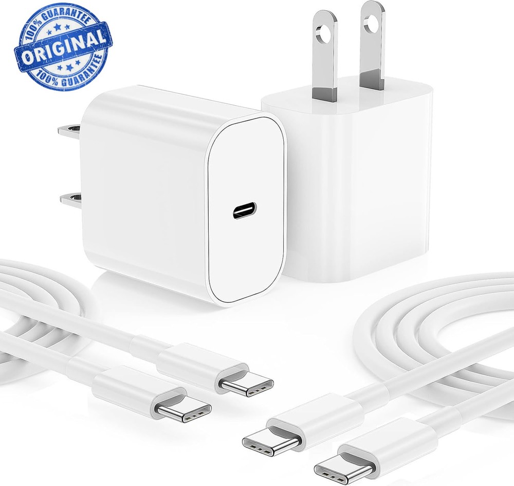 Original Type-C Fast Wall Charger Cord Cable For Apple iPhone 17e 17 16 Pro Max