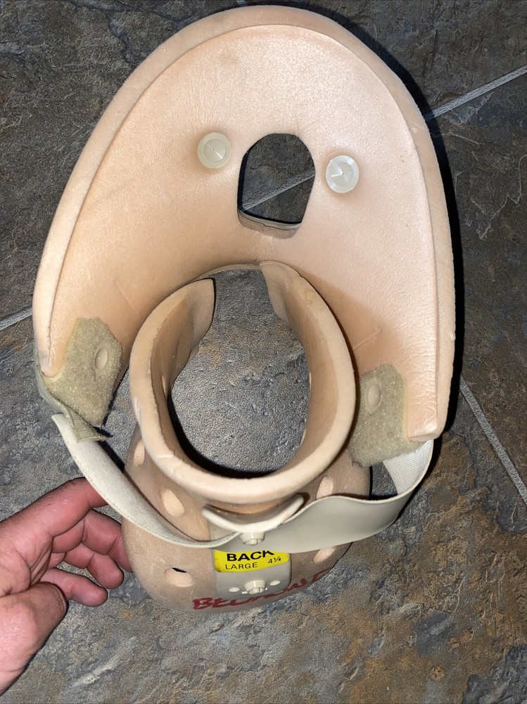 Vintage 80s EMT Basic and Paramedic C Collar!!