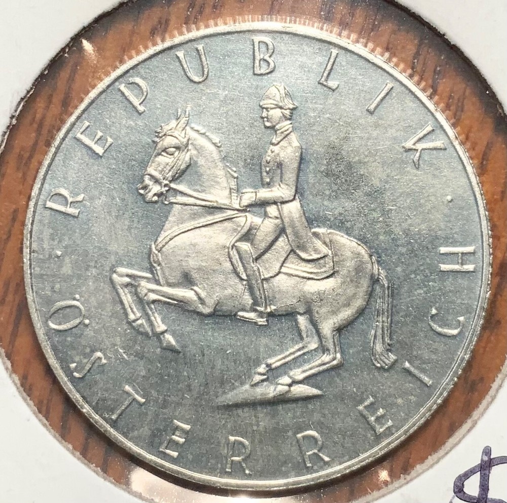 1964 Austria 5 Schilling (Proof-Like)
