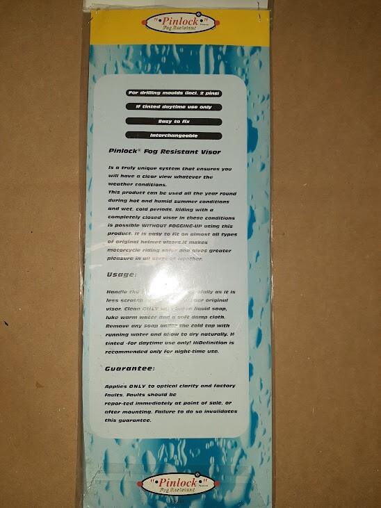 Five Packages Of Pin Lock Face Shield Covers