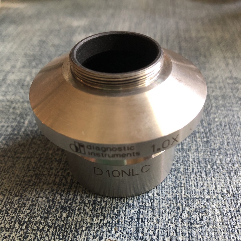 Diagnositic Instruments Microscope C-Mount Camera Adapter 1.0X D10NLC ISO 38mm