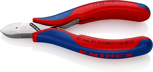 KNIPEX Tools 77 22 115 Electronics Diagonal Cutter, 4.5-Inch